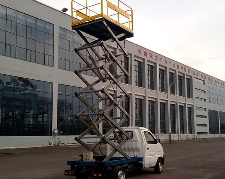 Truck mounted scissor lift Y-XC